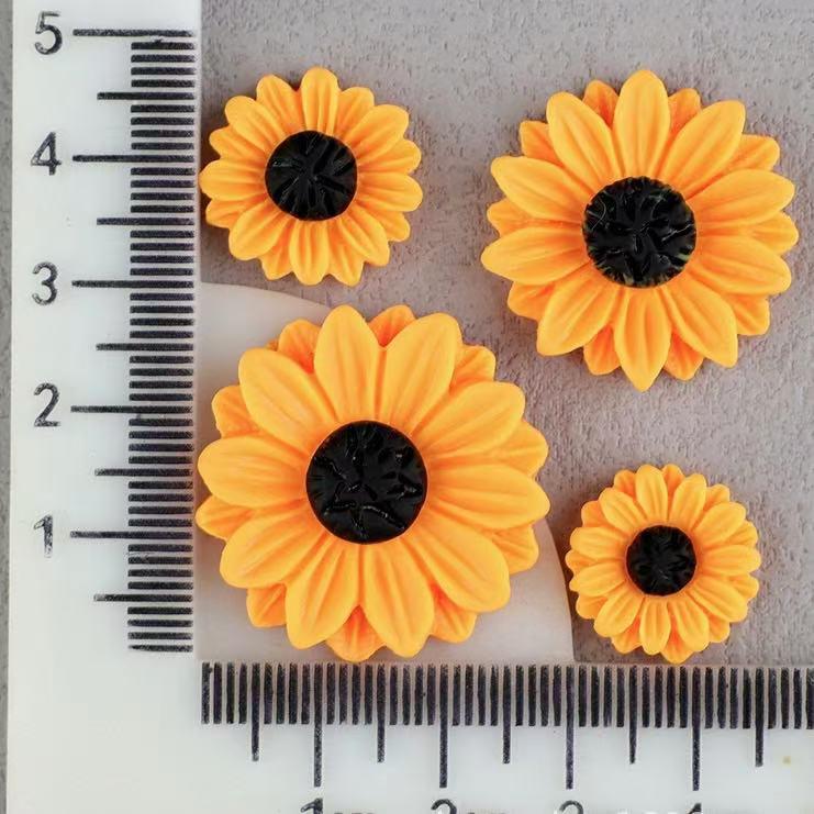 Sunflower Resin Magnet for Kitchen or Office