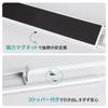 Use of Gaps and Hide Magnetic Sliding Refrigerator Side Drawer Storage Magnetic Hanging Hook Easy Fits Both Left and Right Sides of Also Suitable for