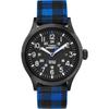 Expedition Scout 40 Wristwatch Men's Standard Blue Buffalo Check