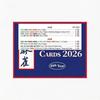 2026 Mahjong Cards Official Revision, Large Print Easy To Read, American Mahjong Reference Cards for Enthusiasts Ginners, 4 Pack