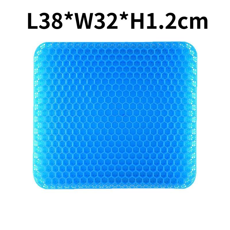 Summer Gel Seat Cushion Breathable Honeycomb Cooling Pad for Car Seat Office Chair Home Stool Soft Ice Cushion Butt Cooling Mat Other