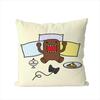 DDomokun Pillow Case For Car Sofa Decorative Home Doublesided Print Plush Square Throw Pillow Cushion Cover