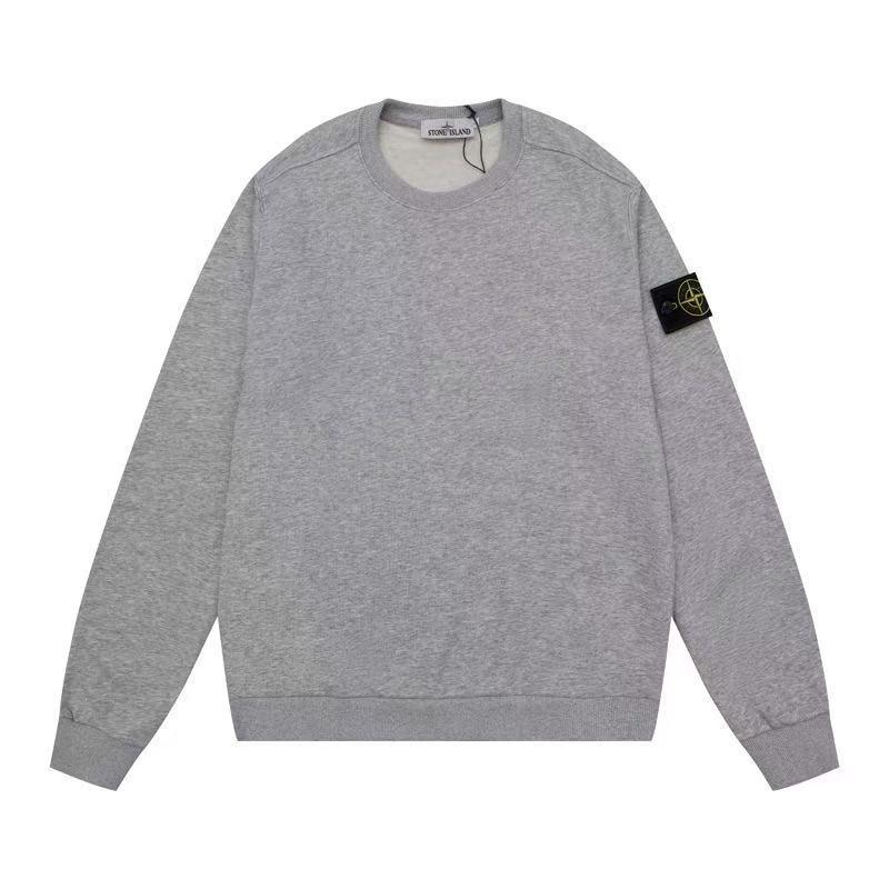 Value Vault Stone Island Basic Badge Unisex Crewneck Fleece Pullover M