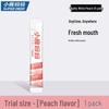 Portable Peach Flavor Mouthwash Strips