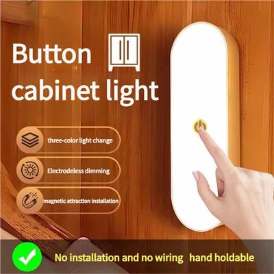 USB Wiederaufladbare Magnetische Kleine Nachtlichter Mini Tragbare Nachttischlampe LED 3 Modi Augenschutz Kleines Nachtlicht Lampe Für Gang Schlafzimmer Licht