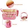 5PCS Baby Diaper Bag Set, baby nappy Handbag with Shoulder Strap, Portable Diaper Changing Bag for Mom Dad