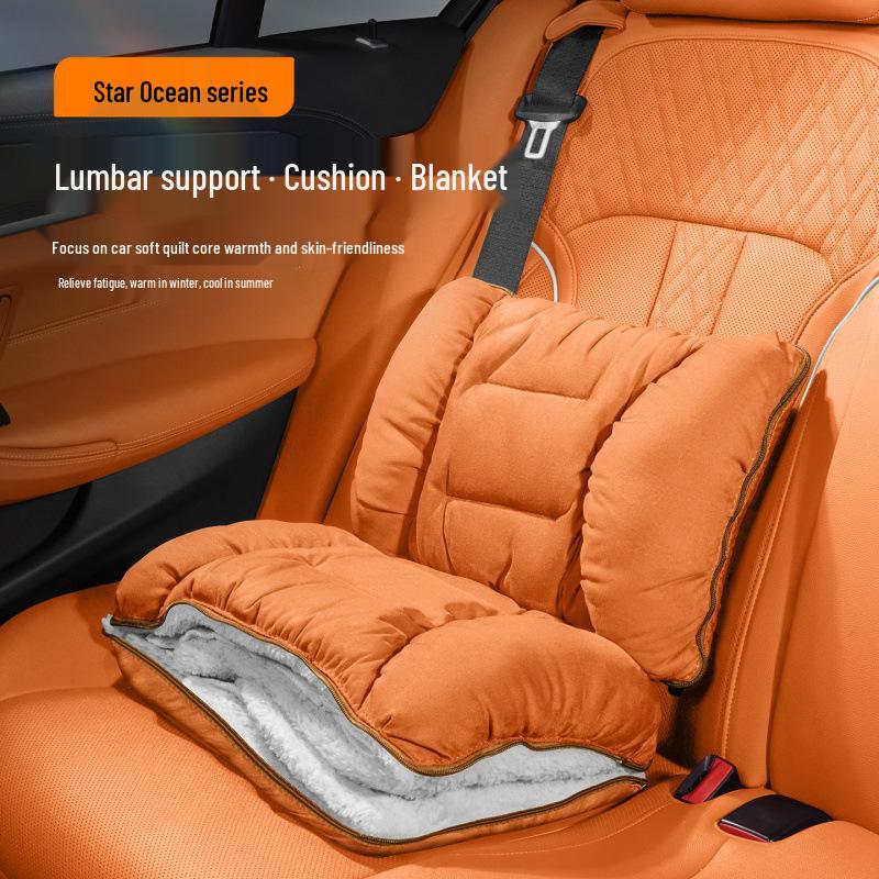 Premium Flannel Cushion Blanket for Dongfeng Xinghai V9 & Fengxing S7 Cars - Universal Interior Decor