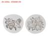 Flower Shape Silicone Cake Mold Gardenia Plumeria Rubra Soap Fondant Molds Cupcake Jelly Candy Chocolate Decoration Baking Tool