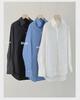 Siyuan 25 Early Spring Light Luxury High-Count Cotton Solid Color Long-Sleeve Silhouette Shirt for Women