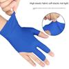 Unisex Non-Slip Three-Finger Billiards Gloves - Light, Breathable, Highly Elastic