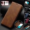 More Durable Leather Case for Samsung Galaxy S23 S22 S21 S20 Ultra FE S10 S9 Plus Flip Cover A13 A53 A52S Rfid Protection