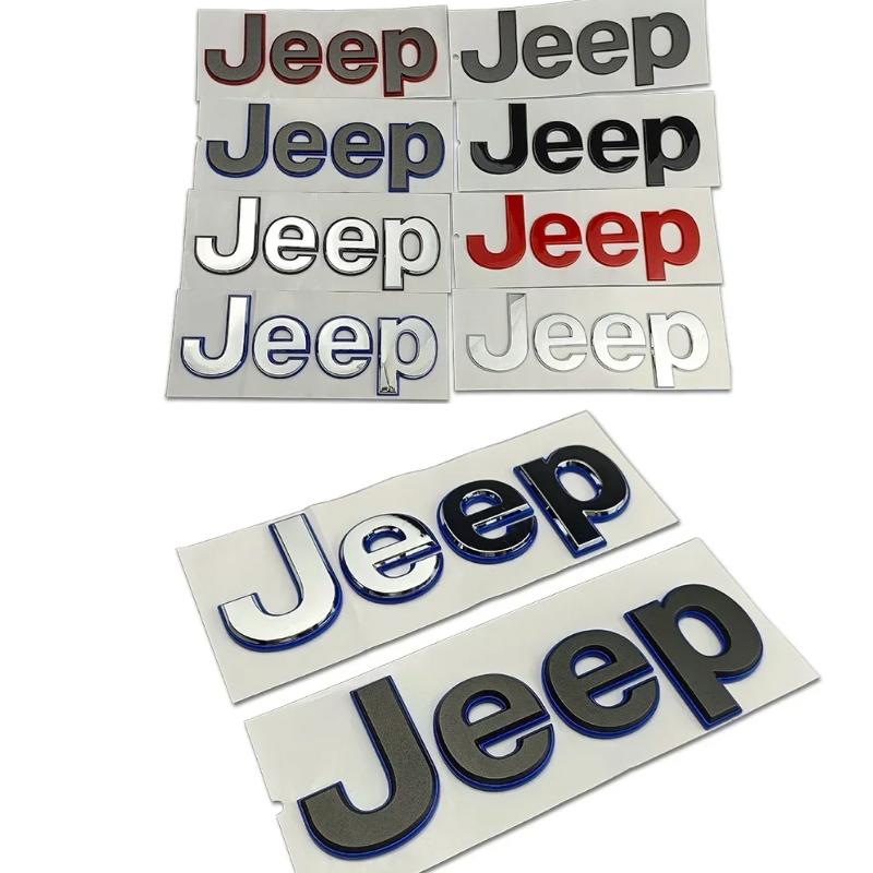 ABS Car Front Emblem Trunk Sticker for JEEP Grand Cherokee Commander Renegade Liberty Compass Patriot Wrangler Tj Jk y Decoration