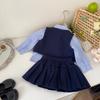 Girls' Bunny Vest & Skirt Set - Autumn/Spring