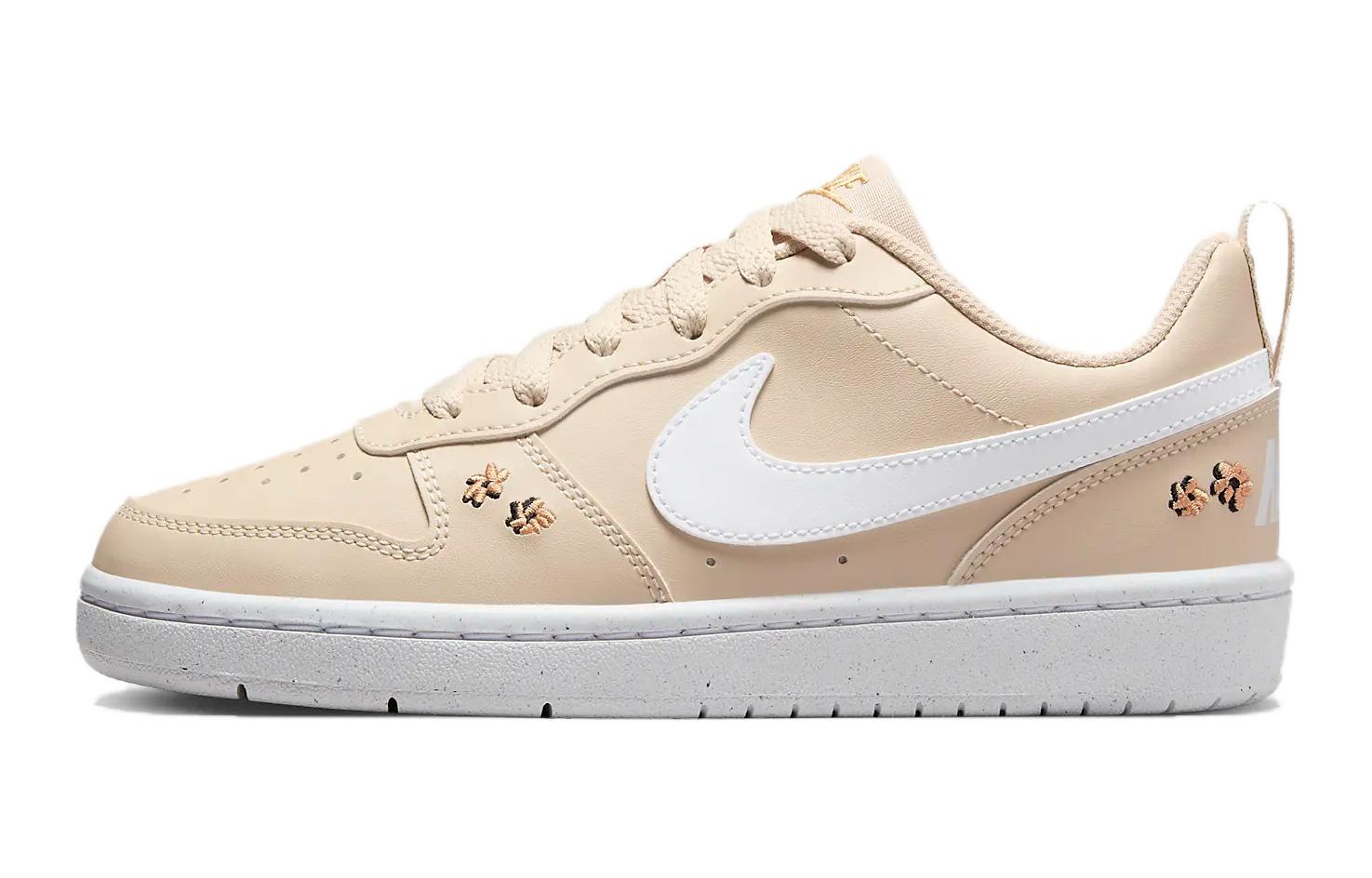 Nike Court Borough Low Recraft SE GS  Embroidered Floral  FZ3136-100 40
