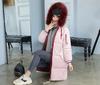 Autumn and Winter Women's Thickened Coat with Large Fur Collar Loose Mid-length Student Windproof Warm Coat