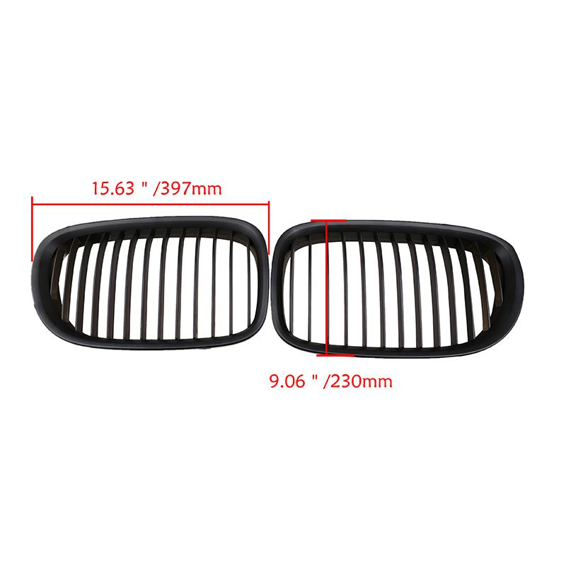 Car Front Hood Kidney Bumper Black Grille for BMW 7-series F01 F02 F03 F04 Saloon 2009 2010 2011 2012 Pre-facelift Accessories