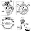 FRRK Men's Stainless Steel Cock Chastity Lock - Adult Toy