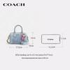 COACH Rowan Mini Monogram Boston Crossbody Bag