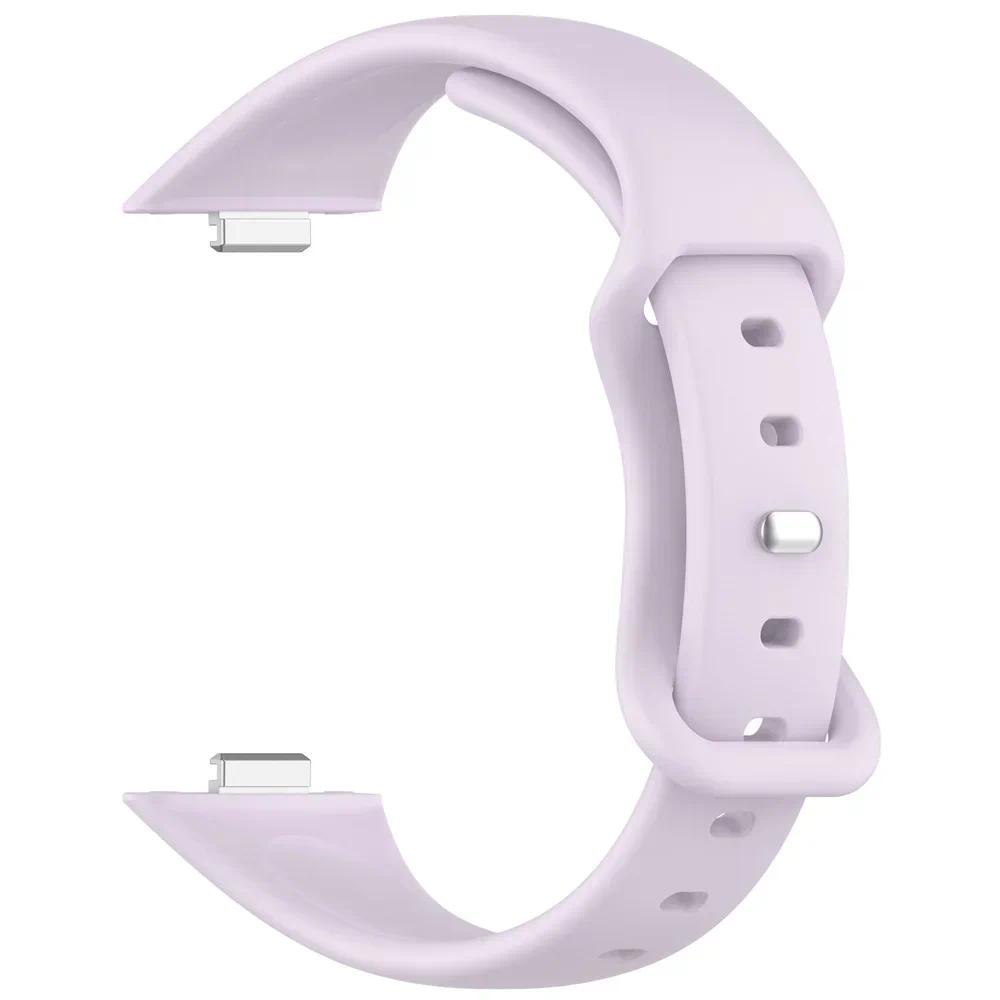 Soft Silicone Strap For Huawei Watch Fit 4 Fit 4 Pro Watchband Soft Silicone Wristband With Hidden Buckle For Huawei Watch Fit 3