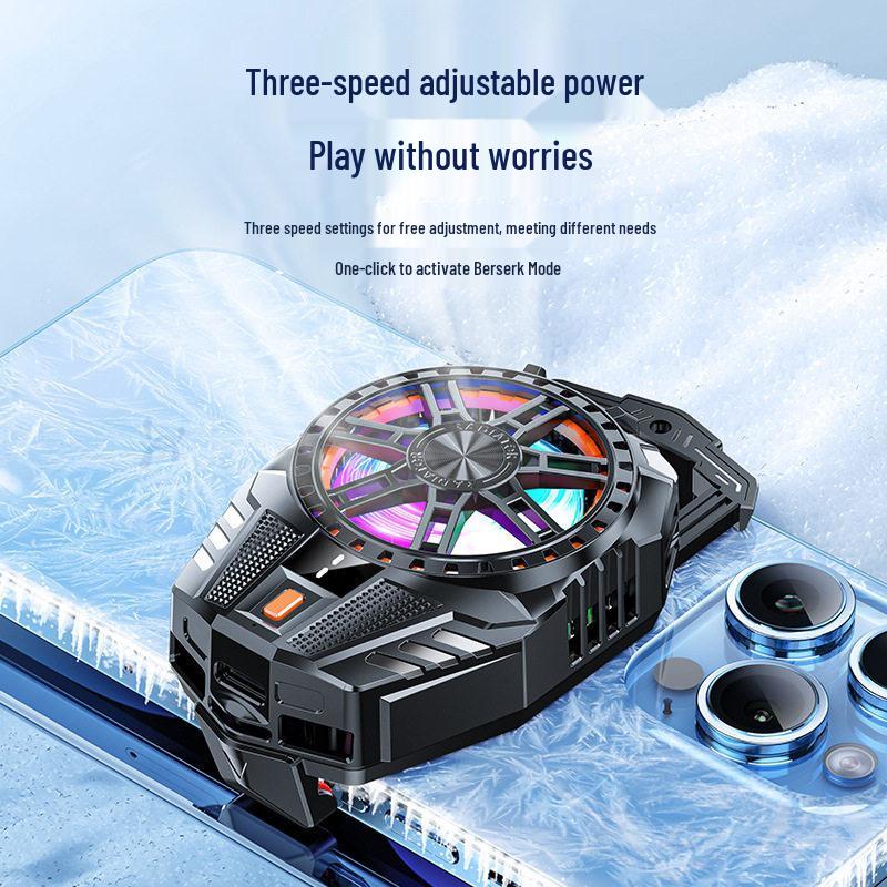 X25 Mobile Phone Cooler: Three-Speed Semiconductor Cooling for Gaming and Streaming