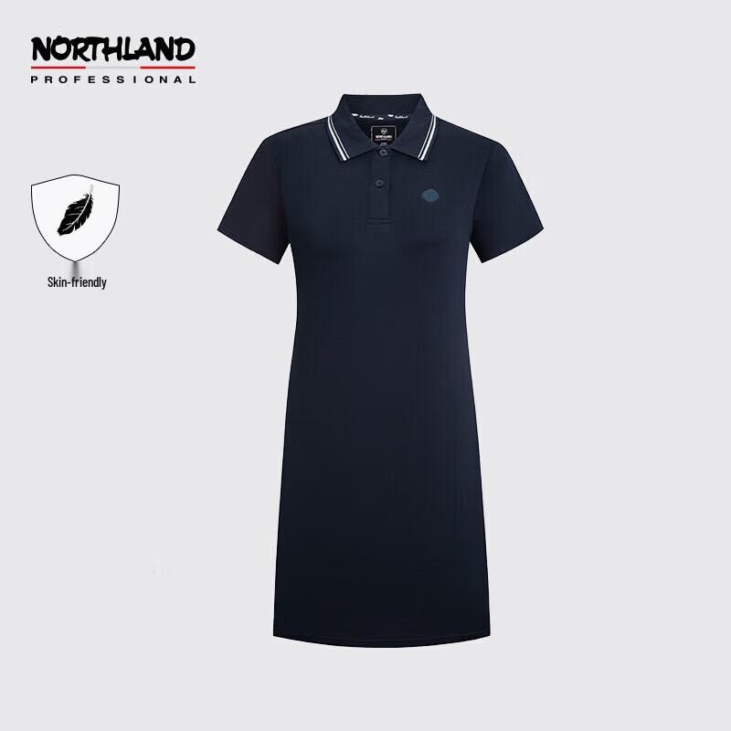 NORTHLAND Women s Cardy Polo Shirt Dress S