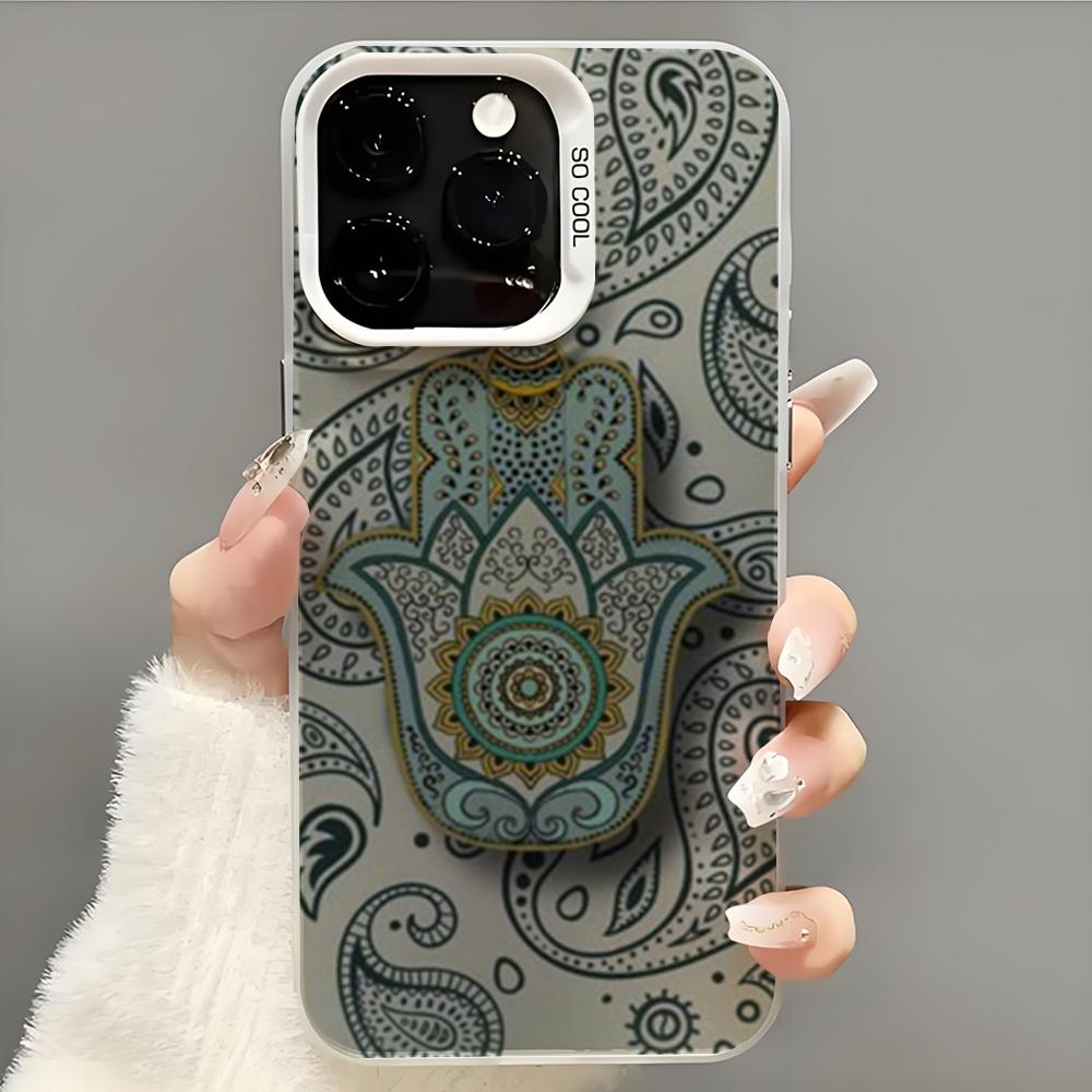 

Hamsa Hand of Fatima Phone Case Phone Case For iPhone 14 16 15 11 12 13 Pro Max Mini Plus Shockproof Cover iPhone11PROMAX