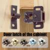 15set Double Roller Cabinet Lock Latches Furniture Catches Cupboard Door Double Roller Catches Furniture Hardware