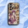 Japan Anime Bungou Stray Dogs Dazai Osamu For Samsung Galaxy S23 S24 S25 Ultra S22 Plus S21 Black Soft Case Waterproof Soft Case