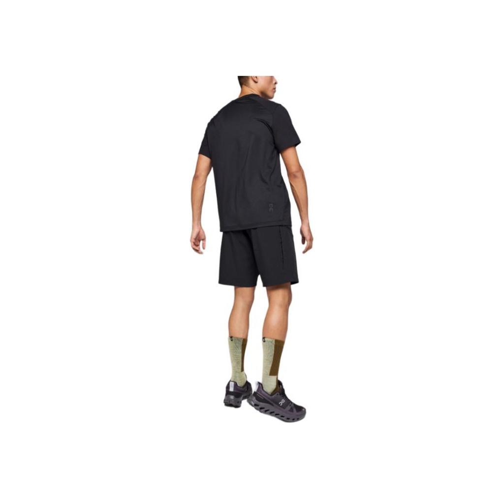 On Trek Shorts Einfarbig Weich Bequem Fashi Lässige Shorts Herrenshorts Schwarz 1ME10120553