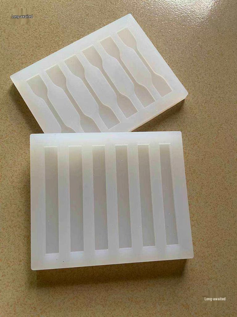 High-Temperature Resistant Silicone Mold for Dumbbell Specimen Casting