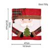 High-Grade Christmas Ornament Hat Chair & Doll Stool Covers for Home Party Decoration
