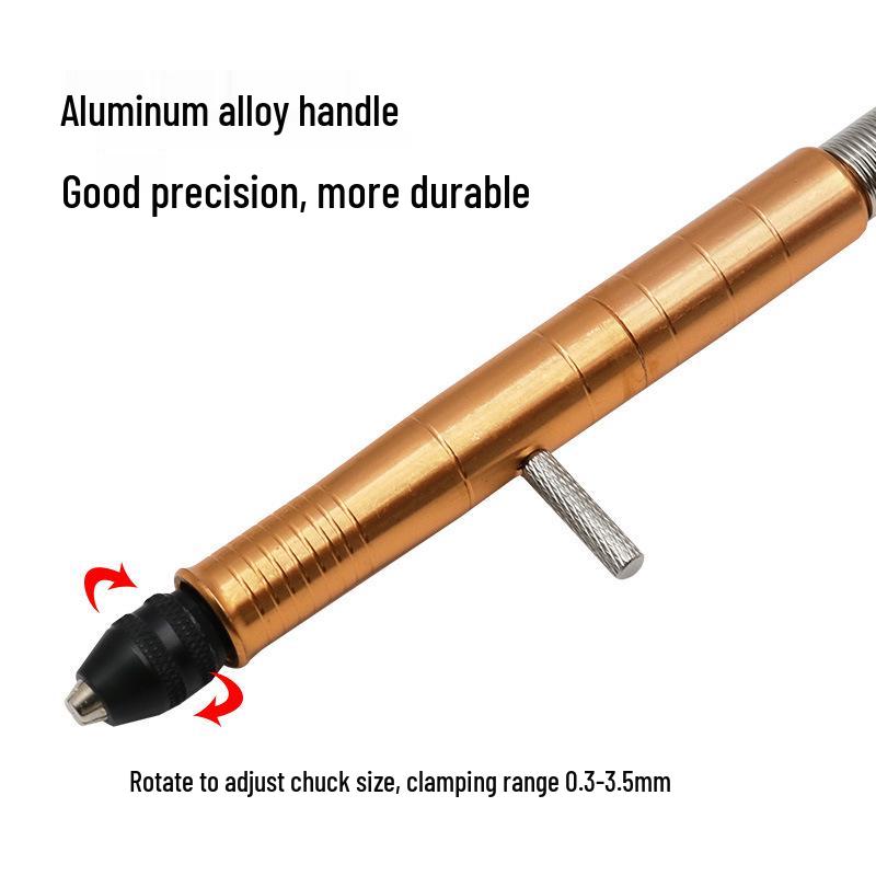 Flexible Shaft Extension Cords for Electric Grinders and Engraving Machines with Chucks
