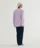 COVERNAT Basic Pocket Long Sleeve Light Purple