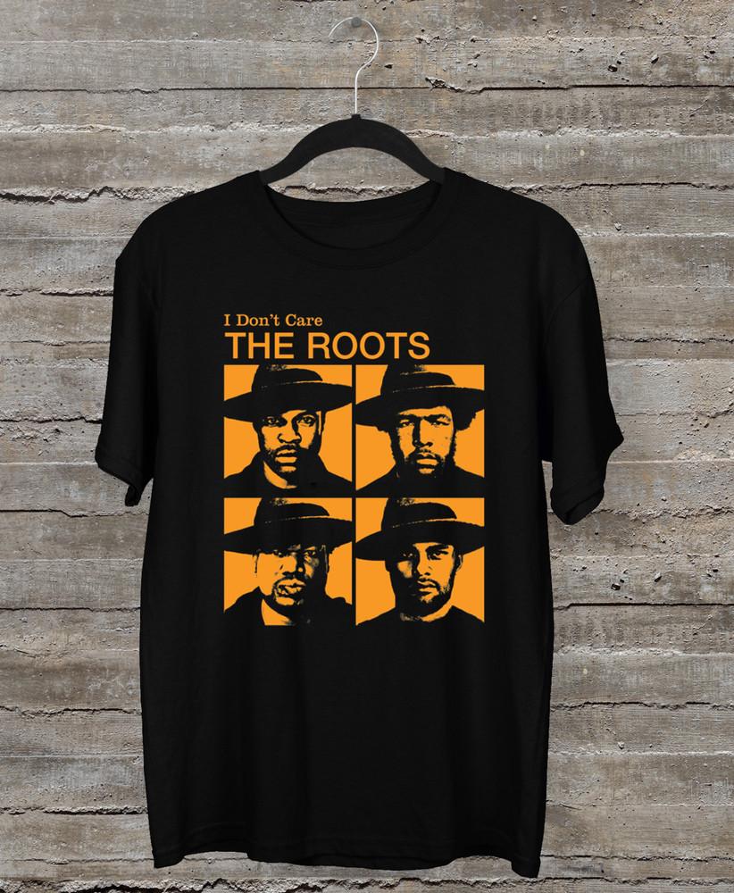 NEU The Roots Band Ich kümmere mich Schwarzes Shirt Unisex alle Größen S-5XL JM627
