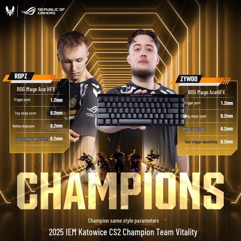 Mage Ace HFX RGB Wired Gasket Gaming Keyboard