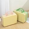 1Pc Small Suitcase, Mini Cosmetic Case, Small Case, Souvenir, Suitcase, Storage Bag, Password Box.
