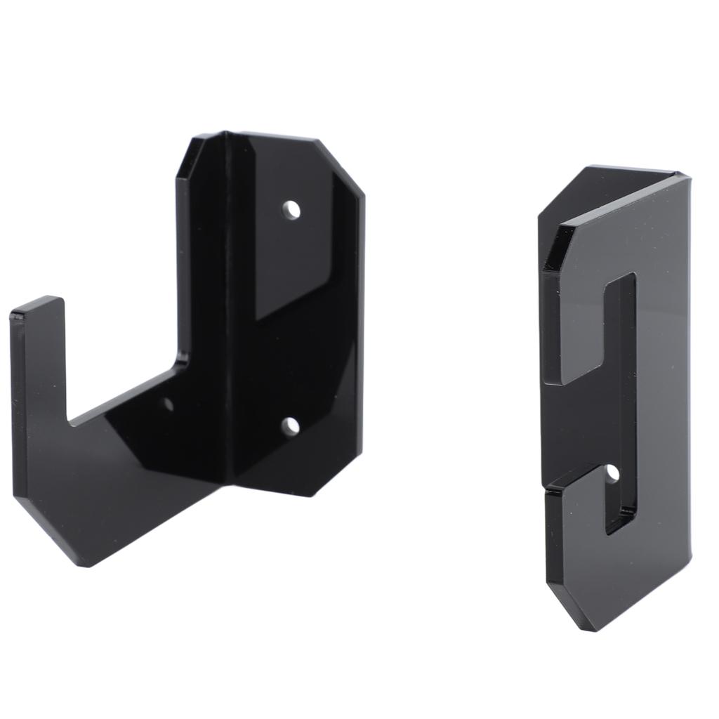 Samurai Sword Holder Horizontal Wall Mount Acrylic Sword Rack Flat Blade Display Stand with Screws