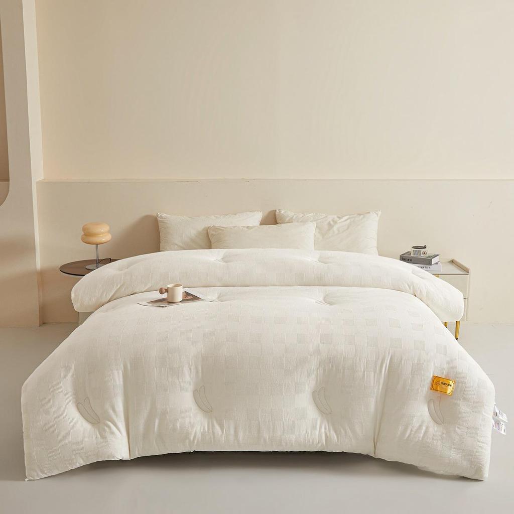 Pure Cotton Soybean Quilt with 30% Protein Fiber - All-Season Comforter.