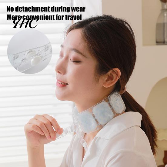 Portable Cooling Neck Ring 1/2Pcs Wrap for Summer, Reusable Adjustable Wearable Ice Pack, Outdoor Accessory Heatstroke Prevention Cooler Collar