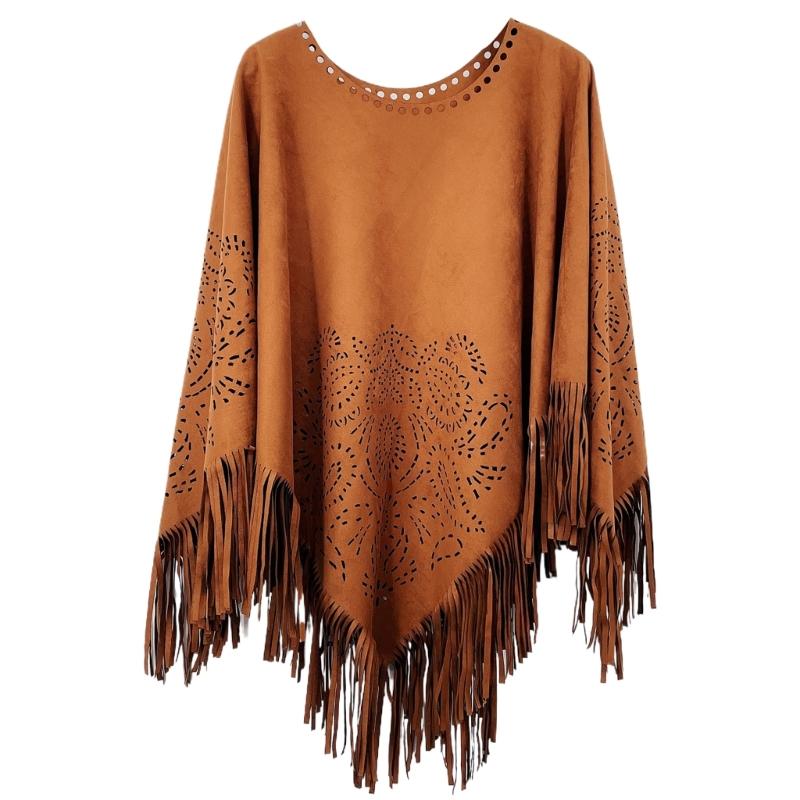 

Large Warm Shawl Wrap Tasseled Solid Color Winter Accessory Casual Crop Solid Color Hollow Oversized Shawl for Ladies