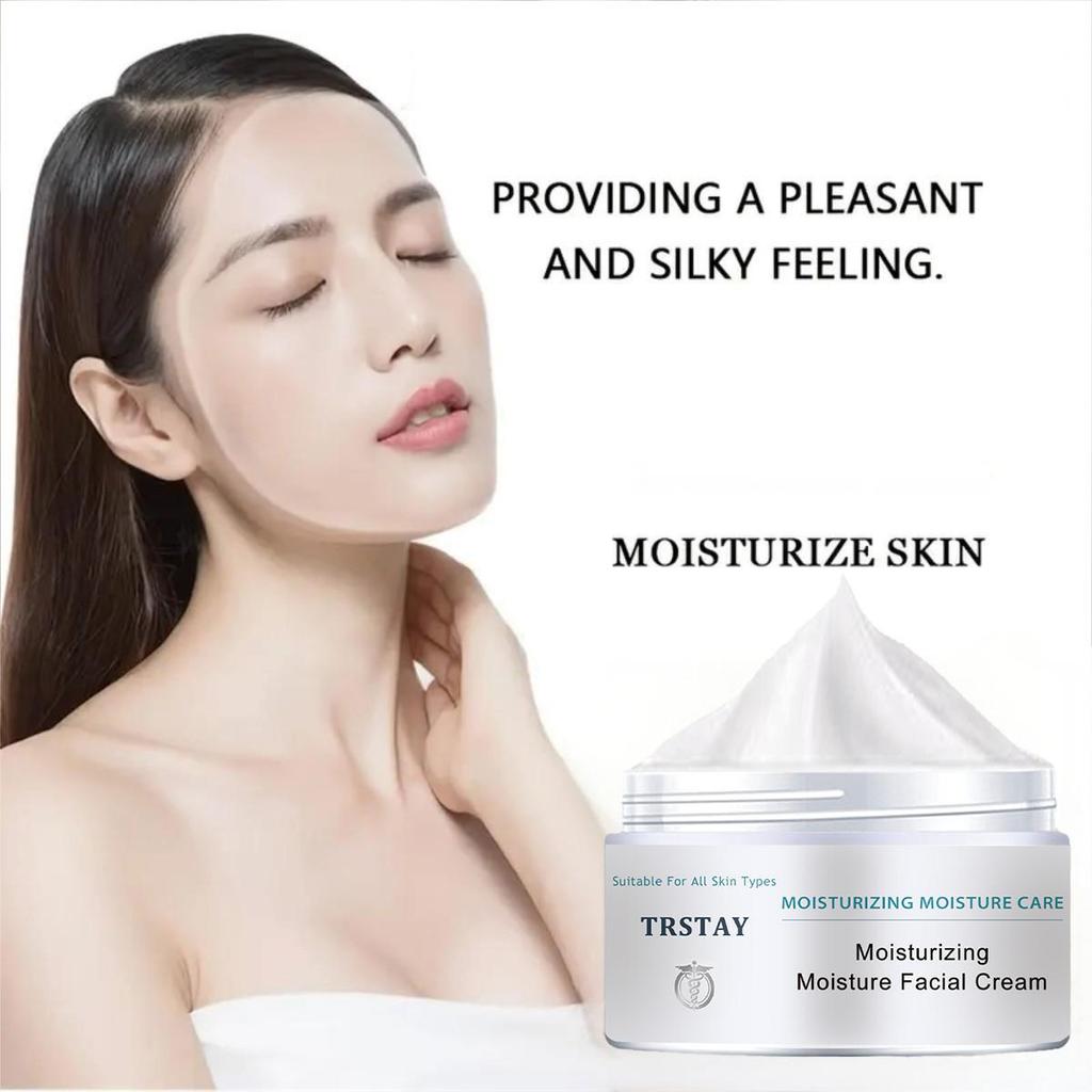 Basic solution for dry and sensitive skin Nourishing and repairing skin Strict moisture care Intensive moisturizing face cream