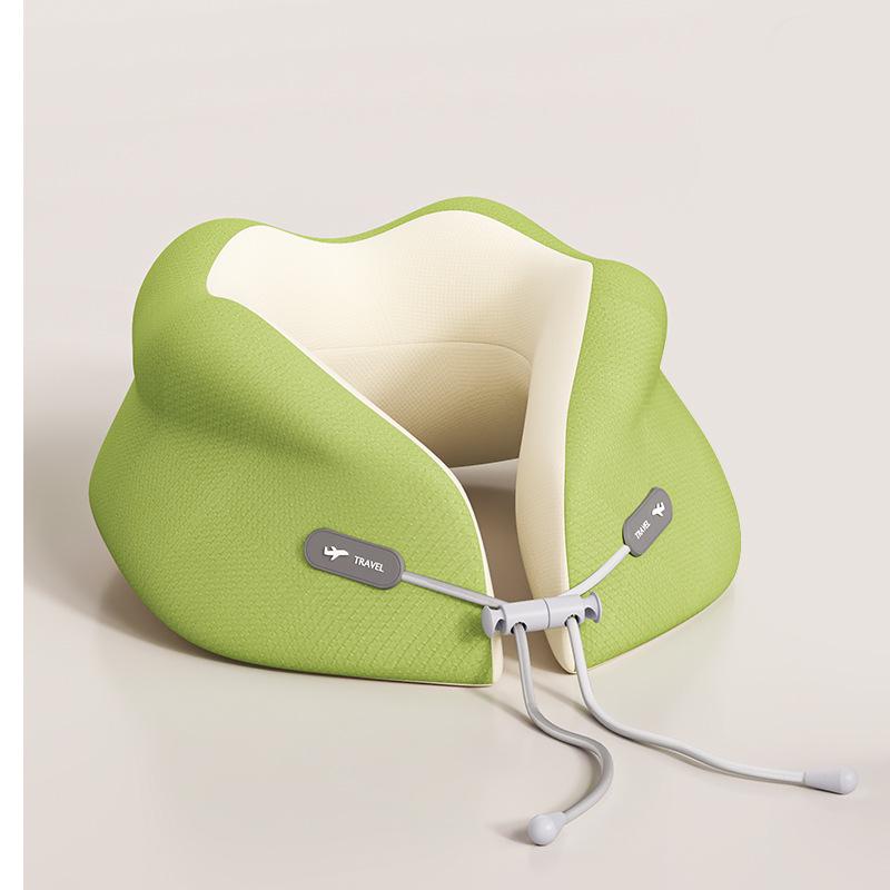 Cuscino da Viaggio a Forma di U in Memory Foam per il Supporto del Collo