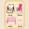 Folding Design Mini Furniture Model Model Chair Dollhouse Furniture  Dolls Accessories