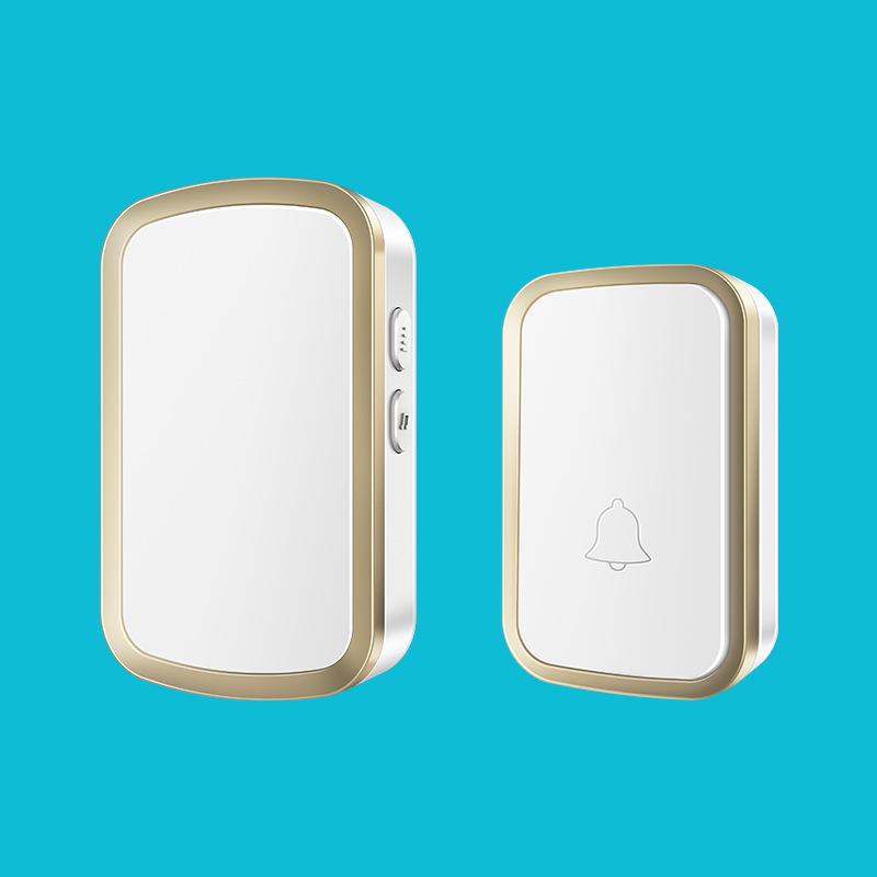 Wireless Waterproof Doorbell with Long-Distance Transmission and One-to-One Ding-Dong Caller for Home Use