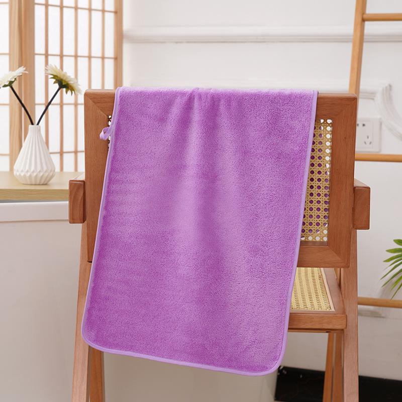 High-Density Coral Fleece Towel: Soft, Absorbent Face Towel for Home, Salon & Barber Shop.