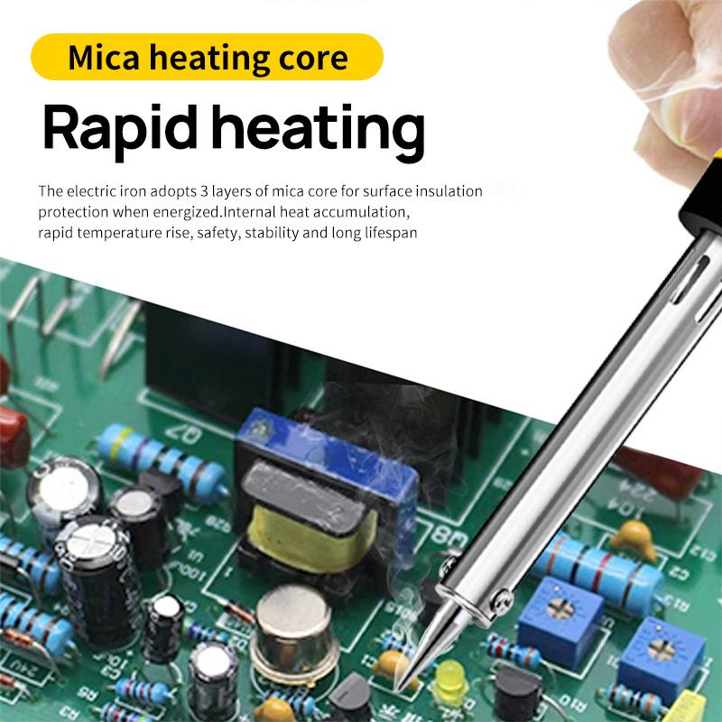 30W-300W Elektrischer Lötkolben Elektrischer Lötkolben Lötpistole Hochleistungs-Elektrokolben Temperaturregler Lötkolben Schweißwerkzeug