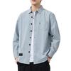 New Spring Solid Color Shirt Wears Men's Fashionable Casual Cotton Shirt