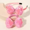 2/3 Pcs Baby Sequins Butterfly Flower Hairbands for Girls Hair Ties Set Clips Bows Headband Kids Headwear Gifts Hair Accessories