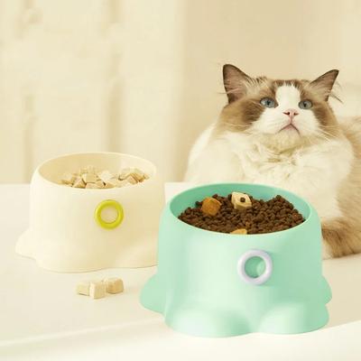 1 New Pet Cat Bowl Dog Bowl Cat Food Bowl Diet Cat Supply Single Bowl