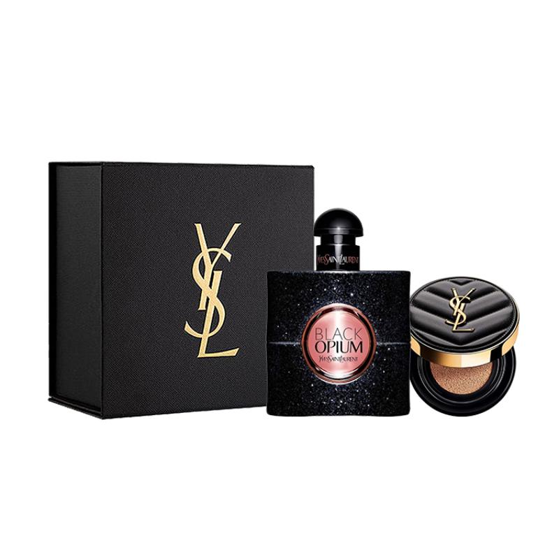 SAINT LAURENT Black Ao Piao Ming Box Perfume Sets Eau De Parfum Coffee Bean White Flower Gentle